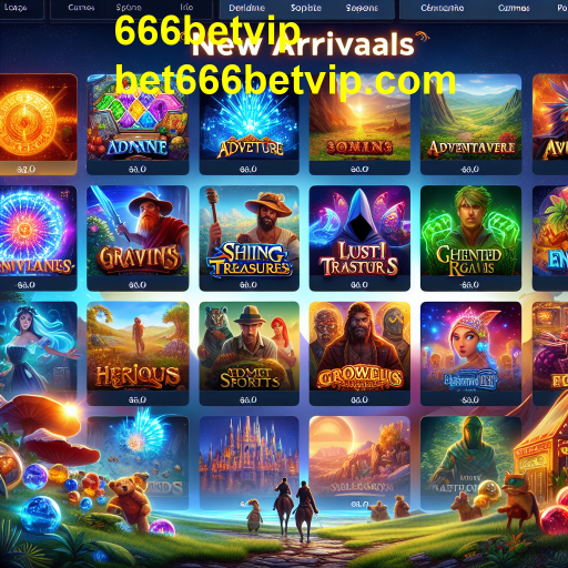 Explore os Novos Lançamentos em 666betvip